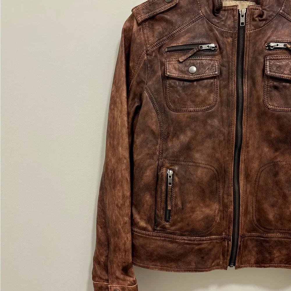 RuffHewn Vintage Leather Jacket - Picture 3 of 10